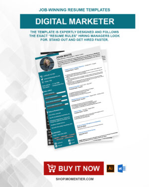 Resume for Digital Marketer