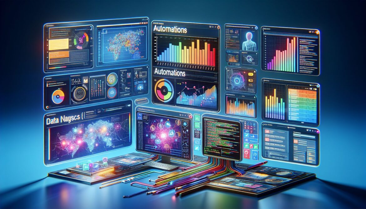 An Image Illustrationg Aspects of AI in Marketing