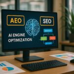 An Image Illustrationg AEO vs GEO: Is There Really Any Difference? Your Guide to AI Engine Optimization