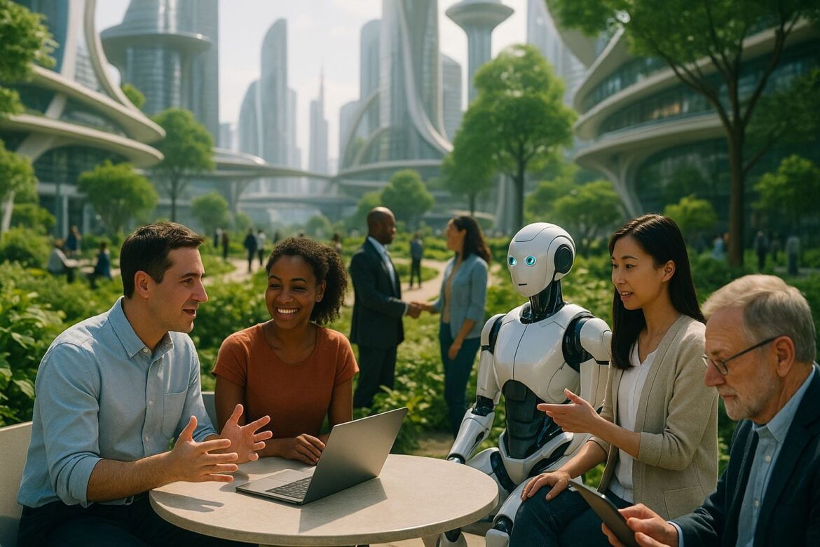 The AI Dilemma: Balancing Innovation with Intellectual Diversity and Human Values An Image Illustrationg The AI Dilemma: Balancing Innovation with Intellectual Diversity and Human Values