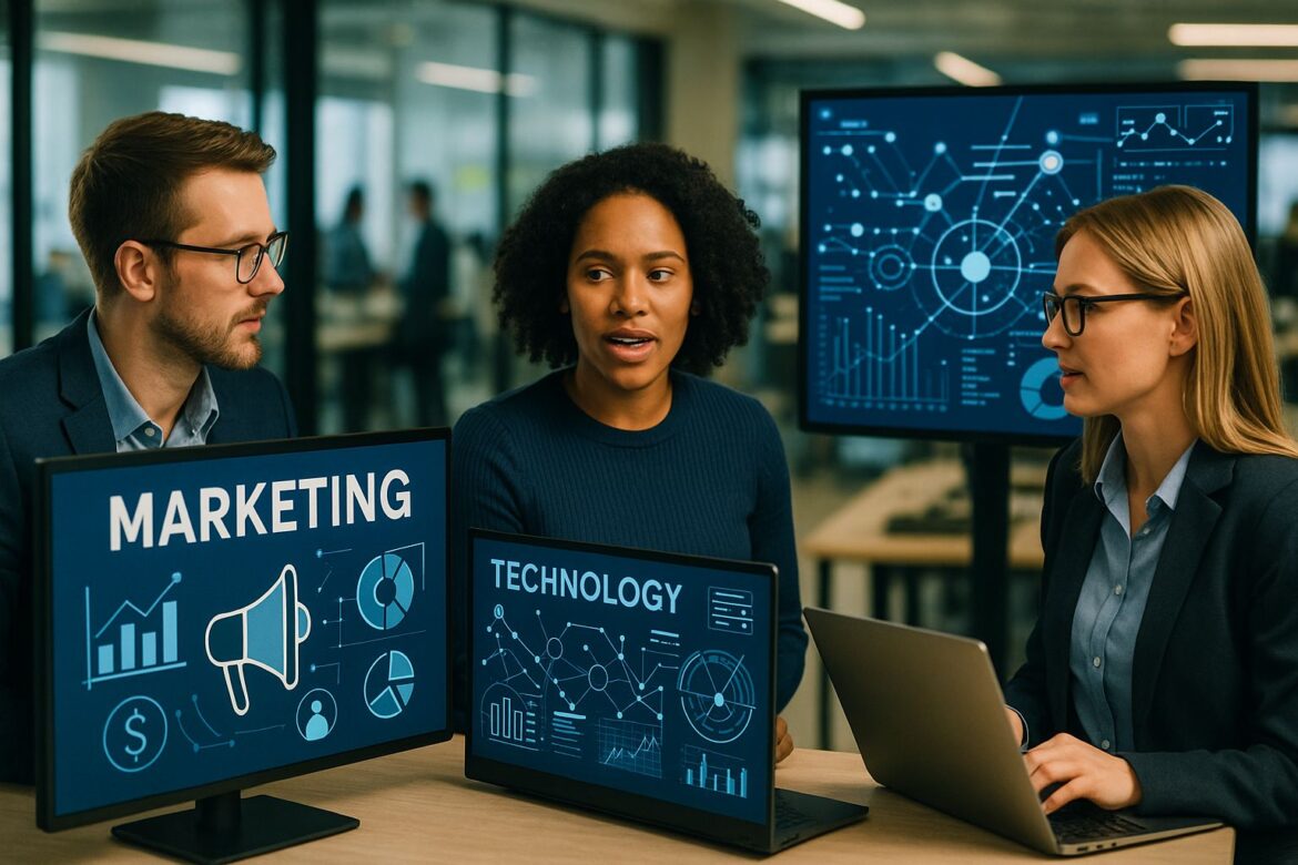 An Image Illustrationg The Critical Role of Marketing Technology Expertise in Modern Organizations