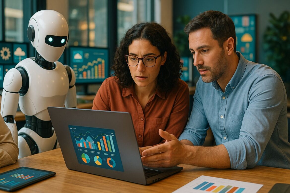 Practical AI Integration for Small Businesses: From Automation to Advanced Analytics An Image Illustrationg Practical AI Integration for Small Businesses: From Automation to Advanced Analytics