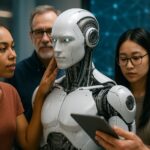 An Image Illustrationg Is AI Humanity’s Next Evolution?